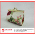 Ladies's Custom custom coin purse and flower printed